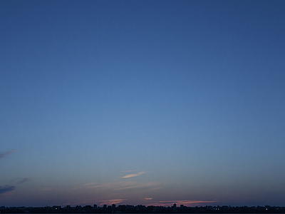 现代天空HDR 黄昏星空