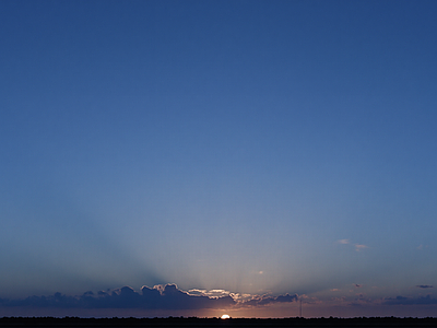 现代天空HDR 黄昏星空