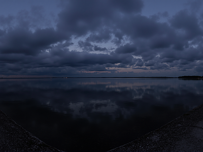 现代天空HDR 黄昏星空