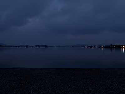 现代天空HDR 黄昏星空
