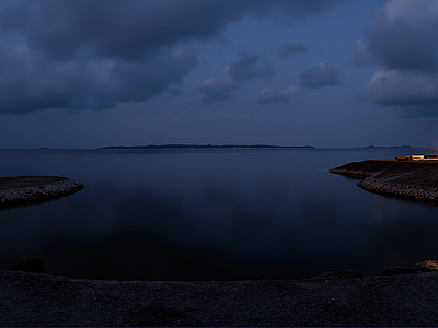 现代天空HDR 黄昏星空