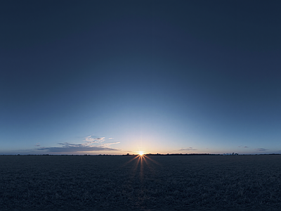 现代天空HDR 海边晚霞HDR 黄昏HDR