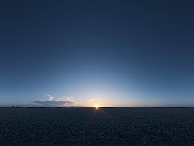 现代天空HDR 海边晚霞HDR 黄昏HDR