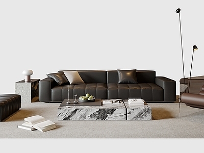 极简主义沙发组合