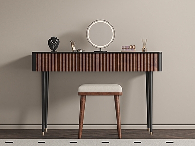 现代简约梳妆台