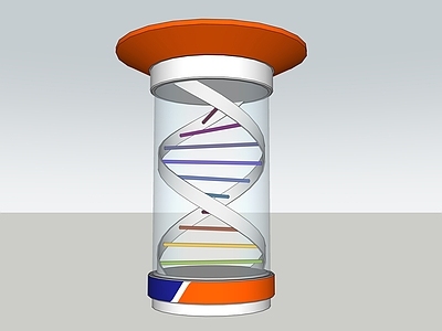 虚拟人物 DNA 双螺旋
