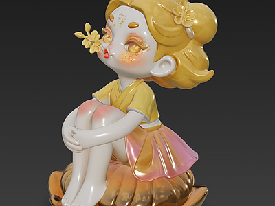 新中式雕塑摆件