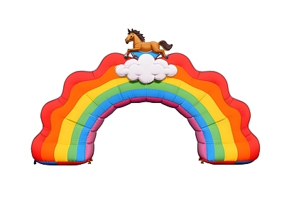 童趣卡通风活动门头