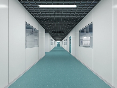 现代简约走廊