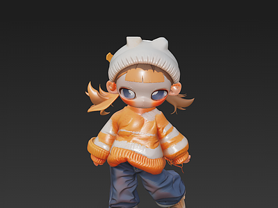 潮玩卡通虚拟人物