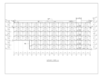 现代学校建筑 学生宿舍 宿舍楼 建筑 施工图