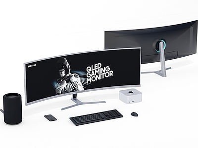 电脑 带鱼屏显示器 samng 电脑 电脑组合 computer