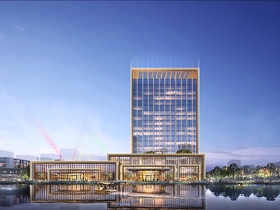 现代新中式酒店建筑 新亚洲风格 五星级酒店 客房设计 高层酒店 婚庆宴会厅 施工图