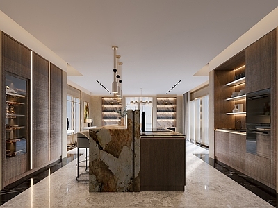 意式轻奢服装店 轻奢厨房