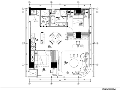 公寓 公寓 两居室 全 施工图