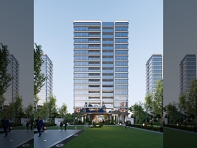 现代轻奢高层住宅 华润建发 标准化场景 高端住宅