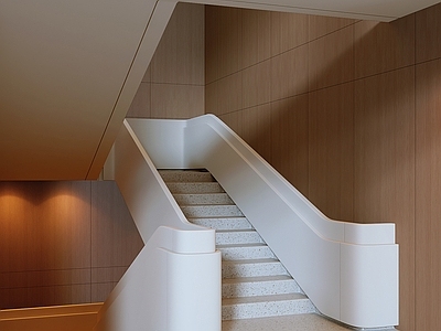 极简楼梯间 楼梯 别墅楼梯 恶意扣保证金