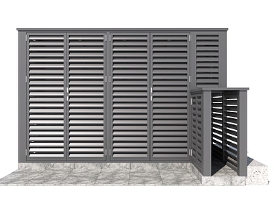 机房 设备房 空调外机 储物间 空调外机房 铝合金设备房