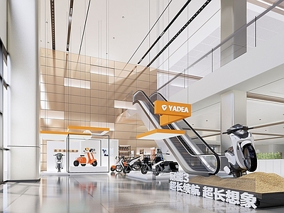 现代简约食堂 食堂 展厅 厂区展厅 厂区食堂