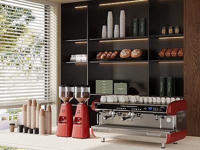 现代简约咖啡厅