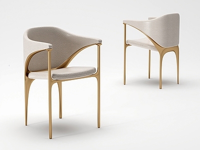 现代轻奢餐椅 现代轻奢餐椅 扶手椅 休闲椅
