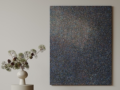 极简挂画 现代极简挂画 抽象装饰画 高端艺术挂画 中古风装饰画 意式肌理油画