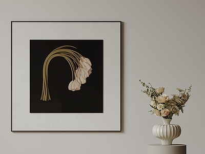 奶油风挂画 现代极简挂画 抽象装饰画 高端艺术挂画 中古风装饰画 意式肌理油画