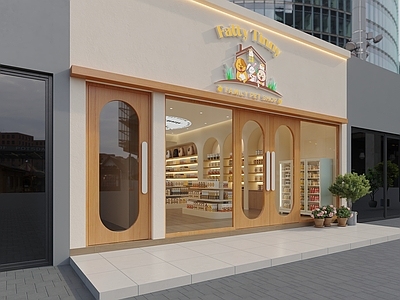奶油风宠物店 宠物店 宠物洗浴