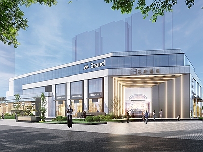 现代其他商业建筑 现代售楼处 现代景观 最新 轻奢