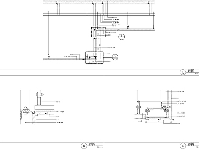 现代其他节点详图 商业空间详图 施工图