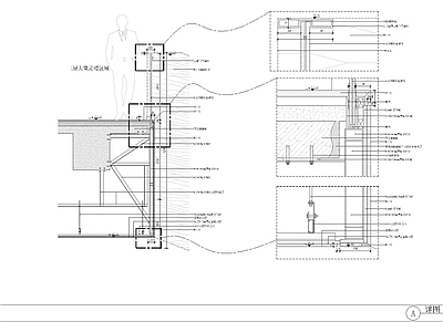 现代其他节点详图 商业空间详图 施工图
