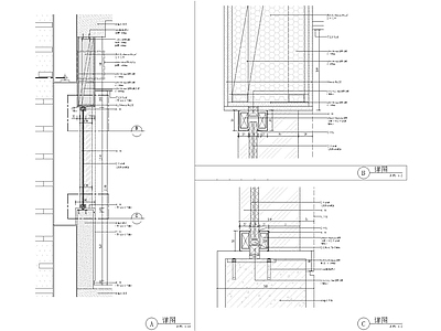 现代其他节点详图 商业空间详图 施工图