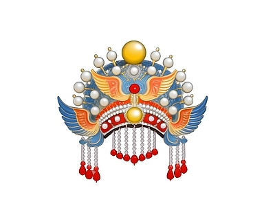 帽子 古风传统头饰 国潮戏曲帽头饰