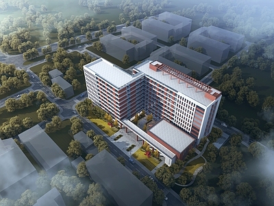 现代主义学校外观