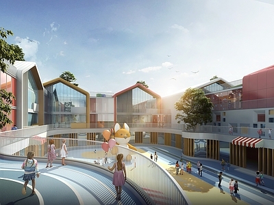 现代童趣风幼儿园