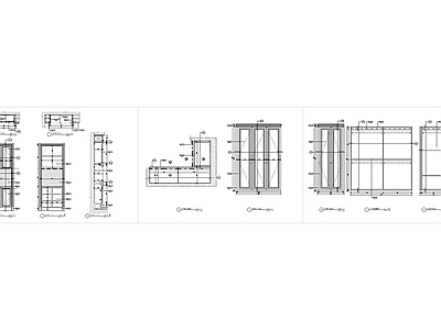 现代其他节点详图 商业空间详图 施工图