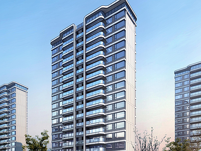 现代轻奢住宅楼建筑 龙湖天府云河颂 高层住宅建筑全套 平立剖面图 高层户型平面设计 精工 施工图