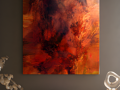 现代简约挂画 艺术复古挂画 展厅挂画 抽象艺术挂画 3D模型挂画 室内复古挂画