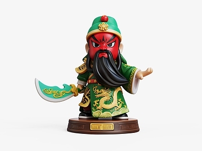 新中式雕塑摆件 关公 关羽 关云长 关羽美陈 关羽摆件