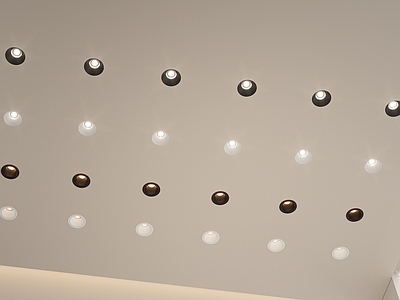 现代简约筒灯射灯组合 内嵌式筒灯 筒灯射灯