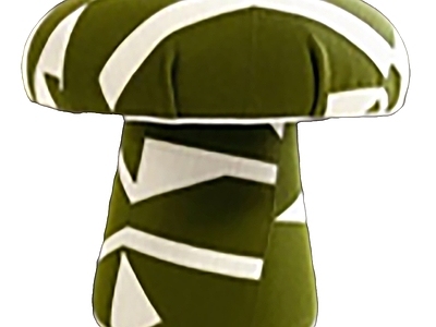 侘寂风沙发凳 儿童凳子 蘑菇凳子 绿凳子 圆凳子 现代凳子