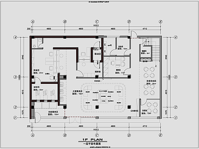 现代家具图库 银行标准网点 24小时自服务区 银行家具 银行设备 施工图
