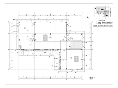 现代其他公共建筑 配套用房 建筑 施工图