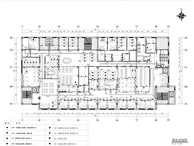 电气图 中医诊疗中心电气 施工图