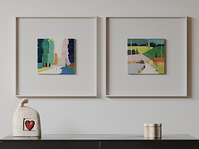 现代简约挂画 现代极简挂画 抽象装饰画 高端艺术挂画 侘寂中古画 意式肌理油画