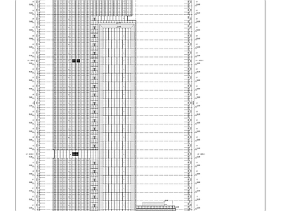 现代办公楼建筑 超高层 建筑 施工图