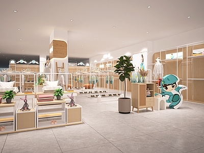 现代简约母婴店