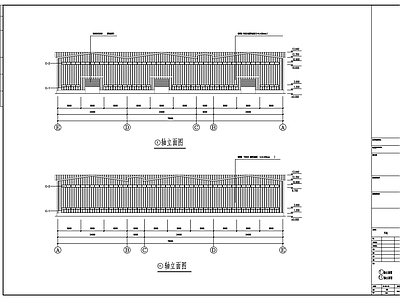 钢结构 厂房方案 施工图