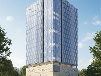 现代酒店建筑 高层酒店 轻奢酒店 高层酒店办公楼 现代酒店公寓 高层办公