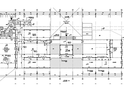 仿古建筑 会客厅 展厅 驿站 古建 仿古 施工图
